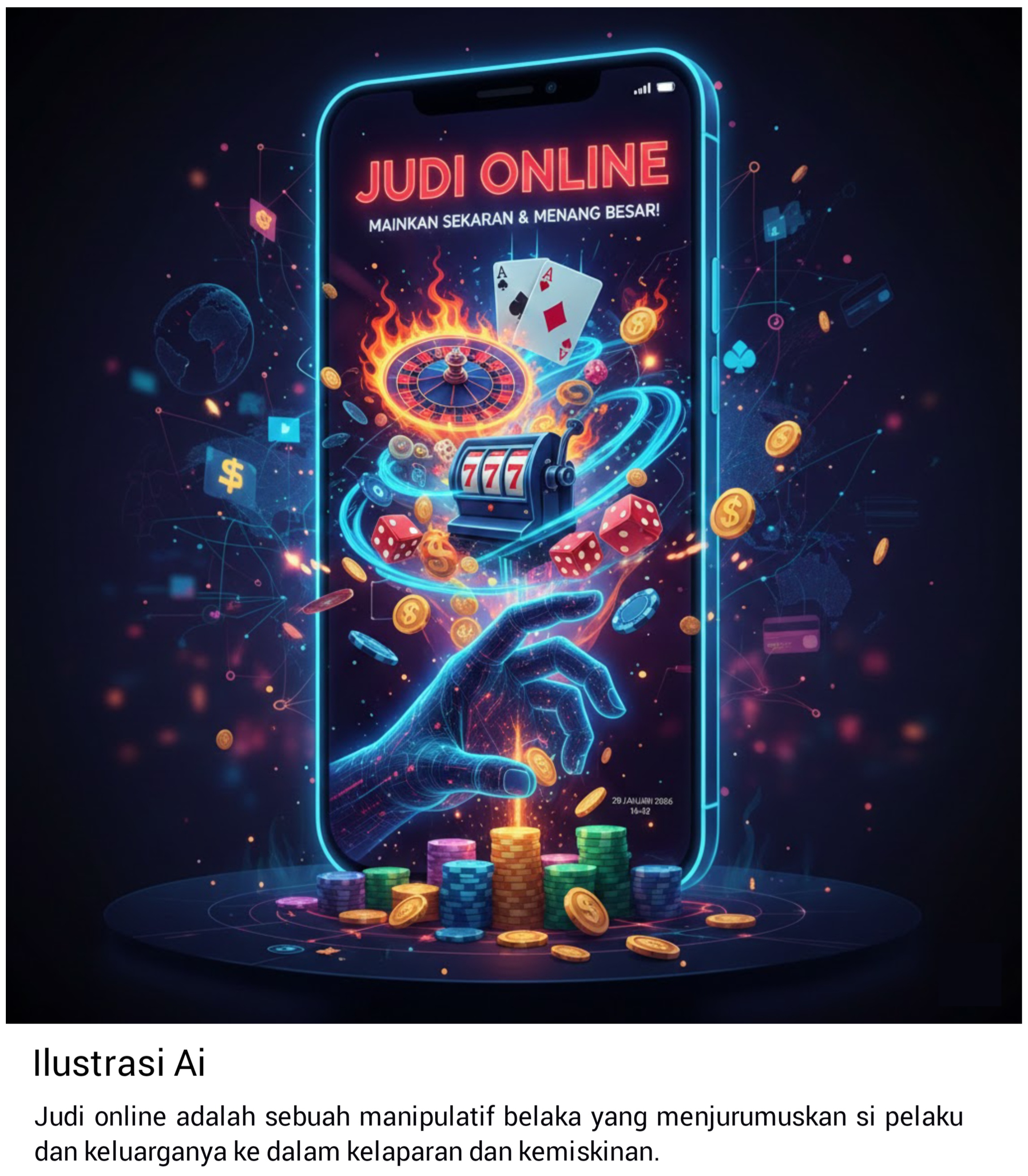 Judi Online Dan Dampaknya Bagi Masyarakat Kelas Bawah Di Indonesia